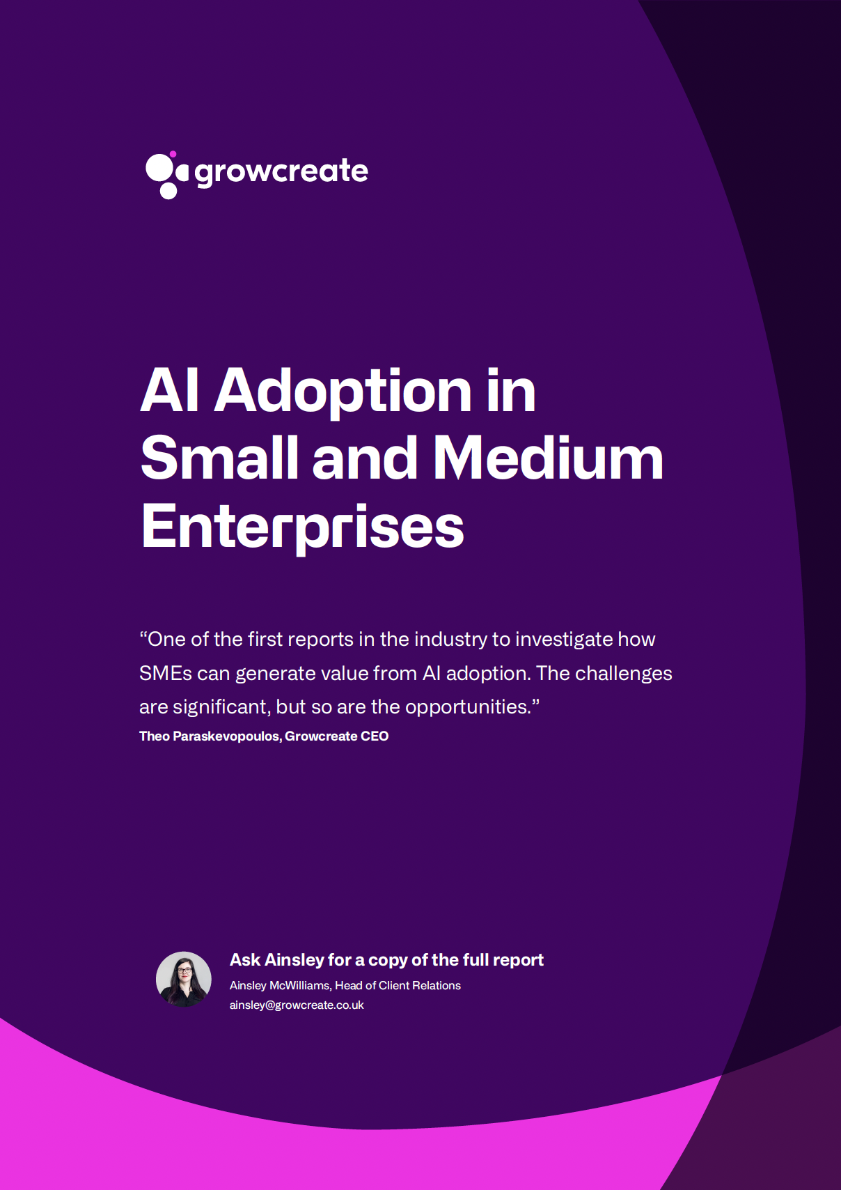 AI Adoption in SMEs Report 2025 - Growcreate.ai